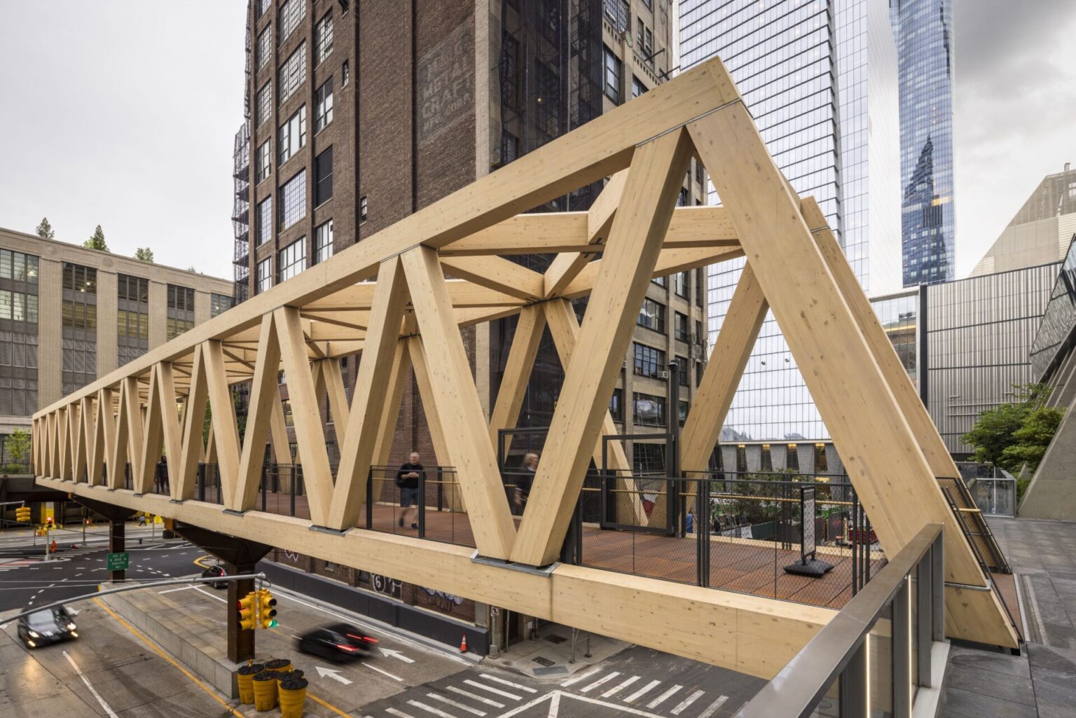 High Line Timber Bridge | Mercer Mass Timber