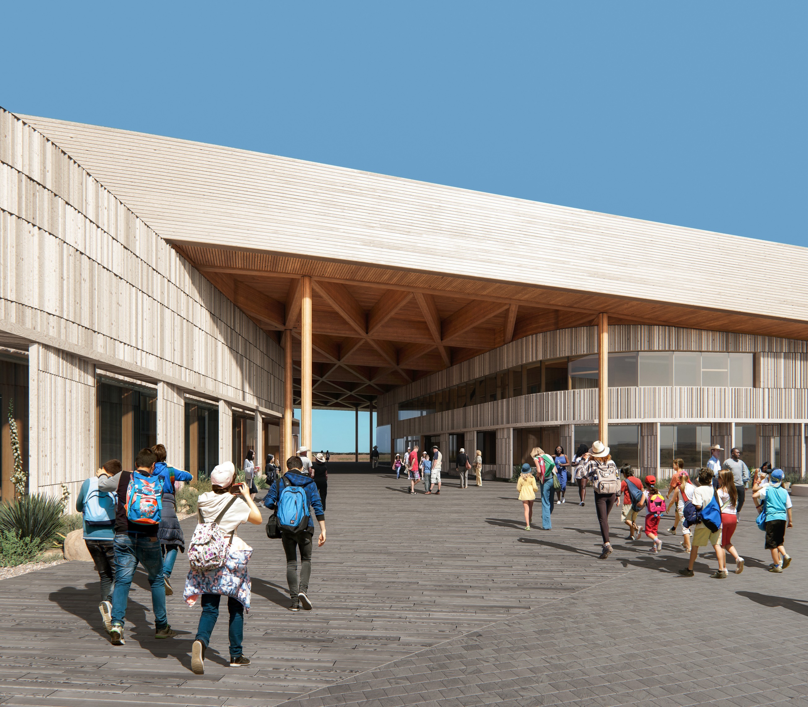 Theodore Roosevelt Presidential Library | Mercer Mass Timber