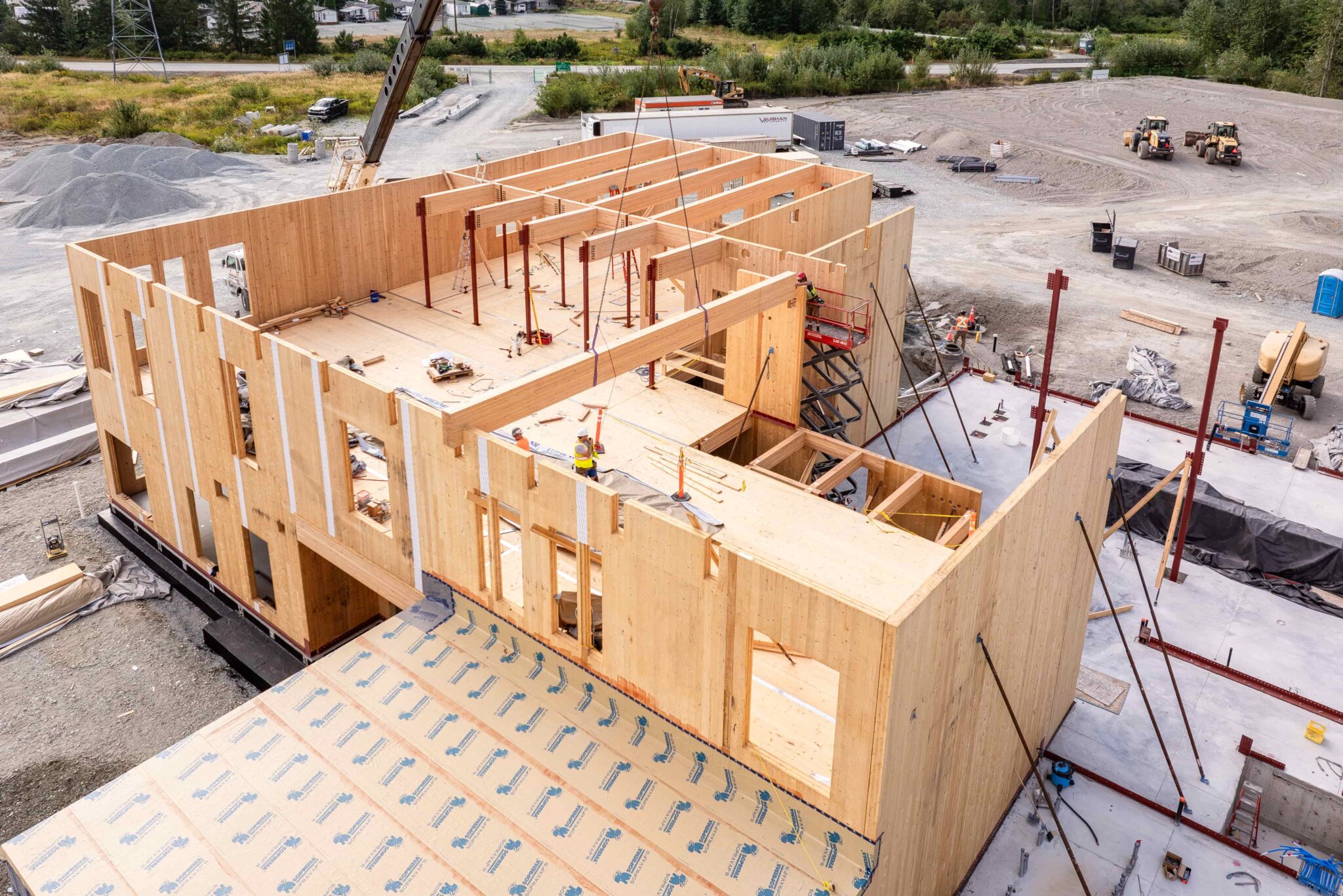 Mass Timber Process Mass Timber Construction: A Comprehensive Guide | Mercer Mass Timber