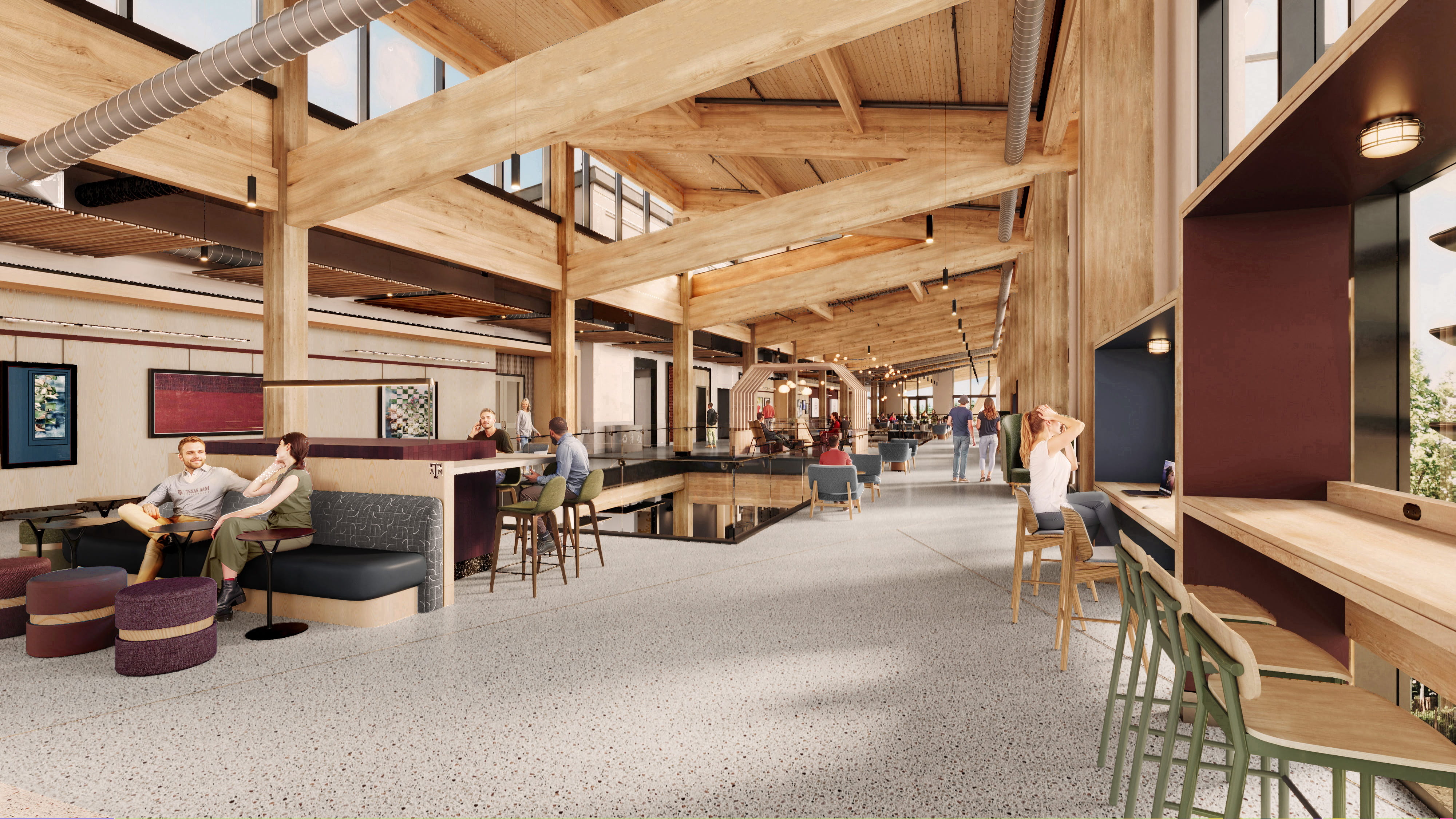 Aplin Center 7 LEVEL 2   AREA C   PREFUNCTION  HABITAT 08.21